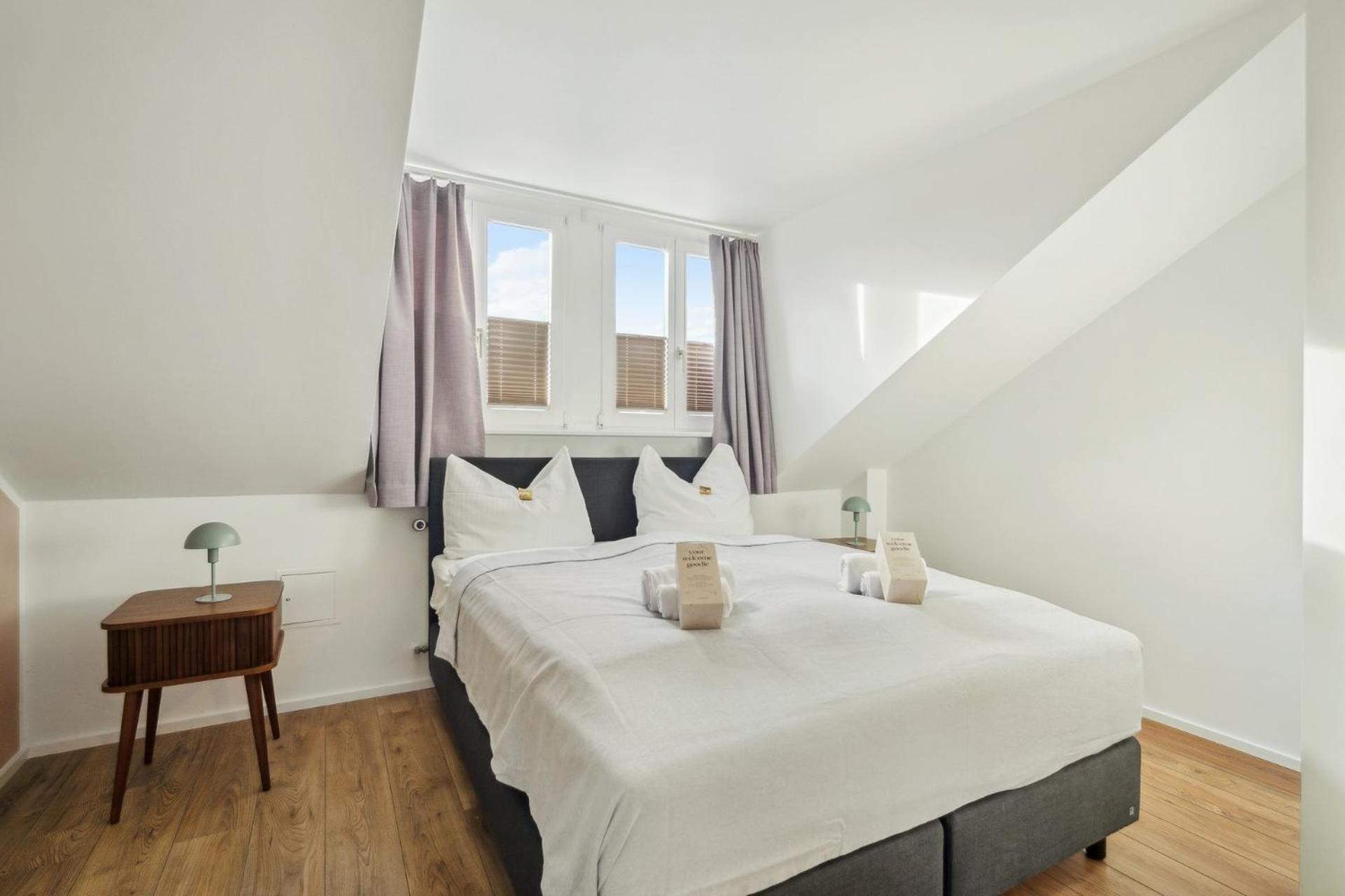 Suite mit 2 Schlafzimmern im Dachgeschoss