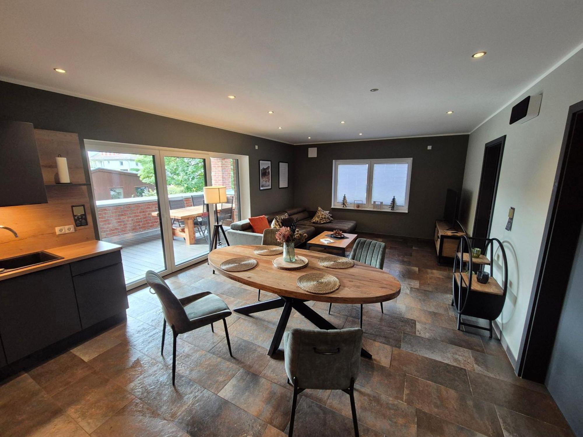 Apartment mit Sauna