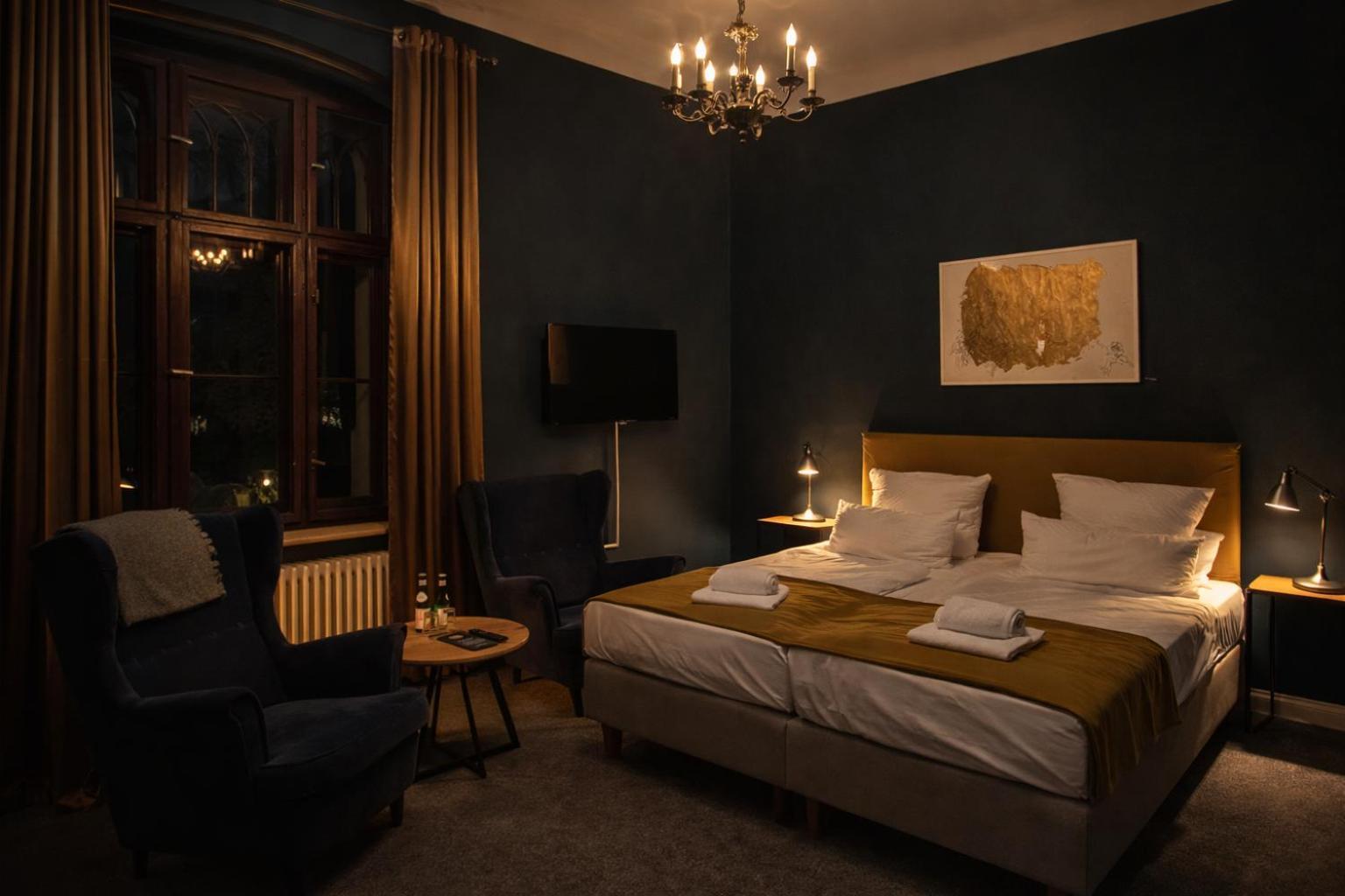 Doppelzimmer mit Gartenblick