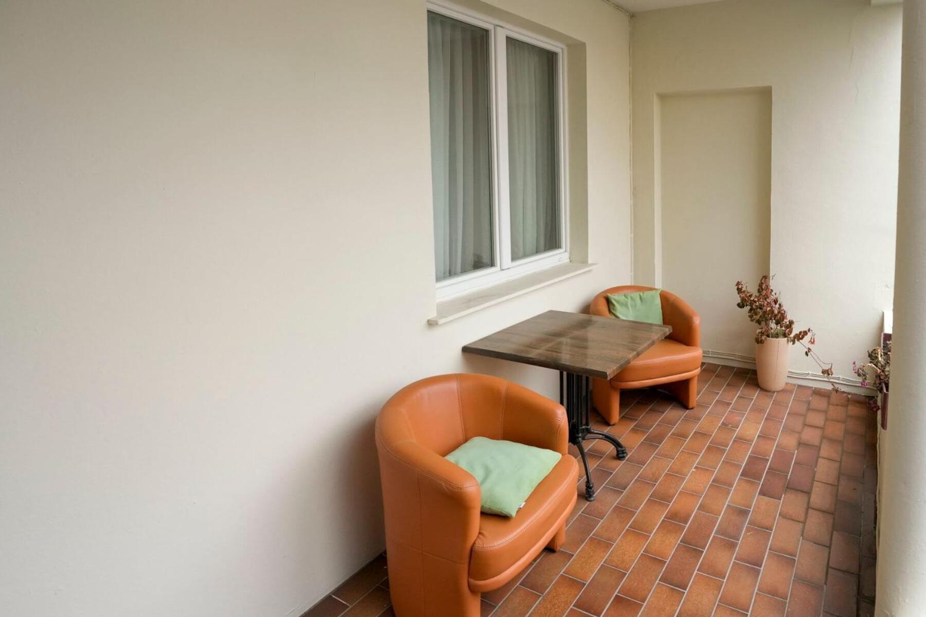 Standard Doppelzimmer mit Moselblick und Balkon