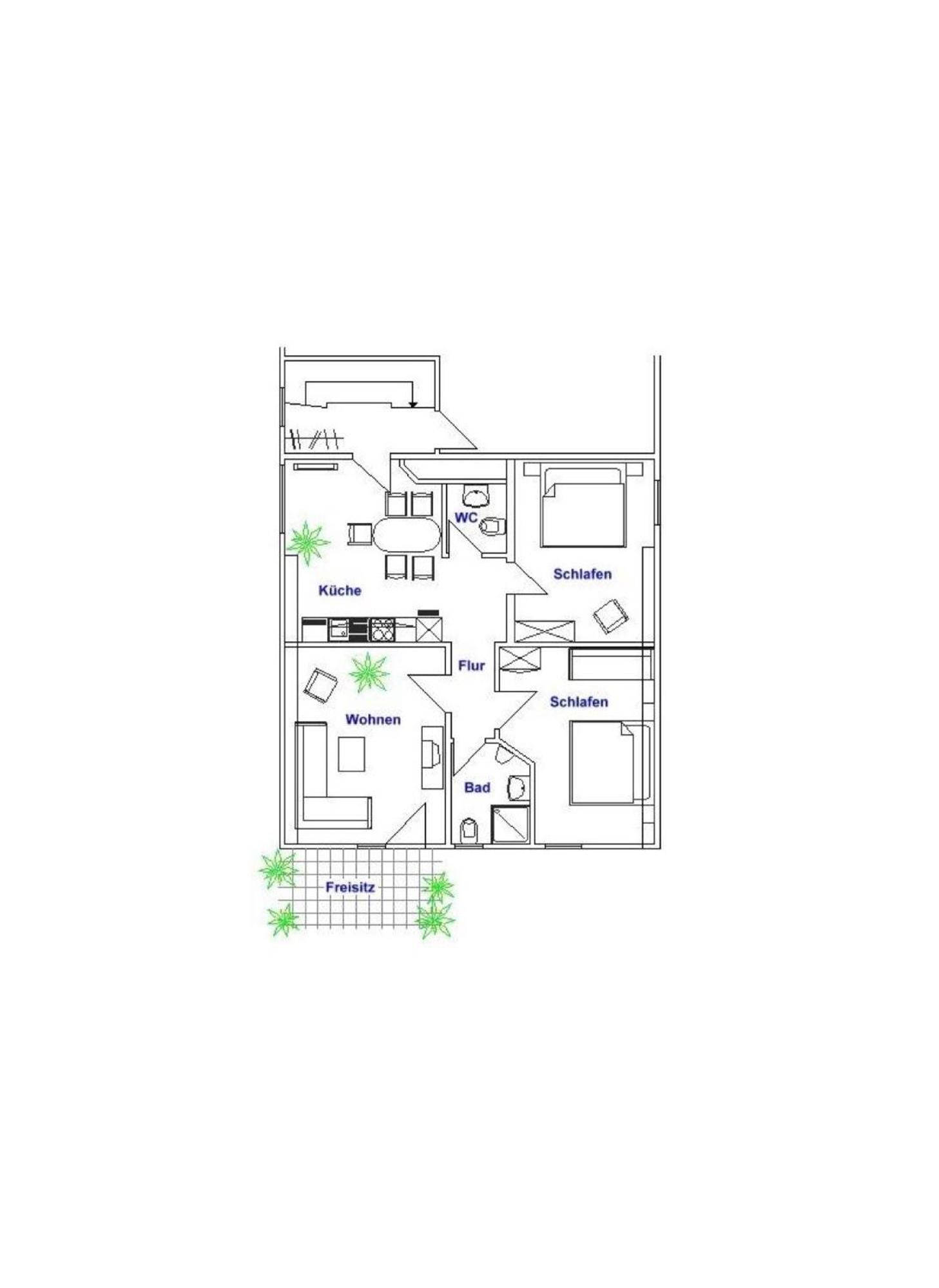 Superior Apartment mit Sauna