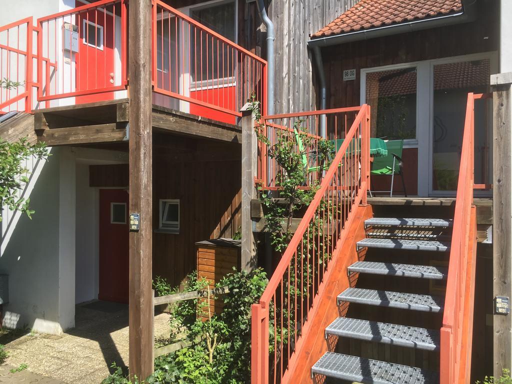 Apartment mit Gartenblick