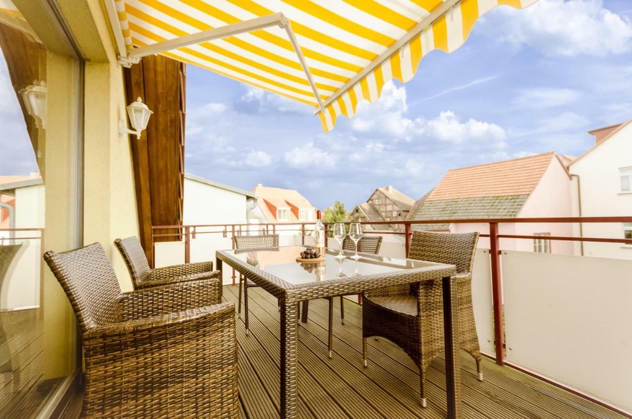 Apartment mit Balkon