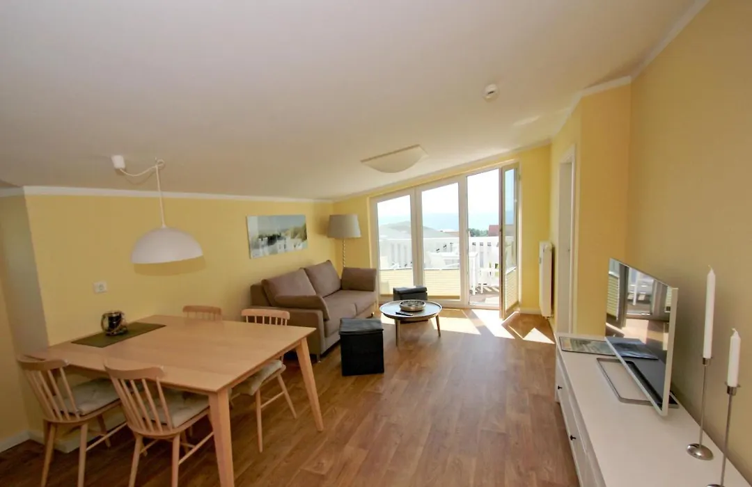 mit Meerblick und Balkon, gratis Nutzung vom AHOI Erlebnisbad und Sauna in Sellin - Meeresblick FeWo 60-1