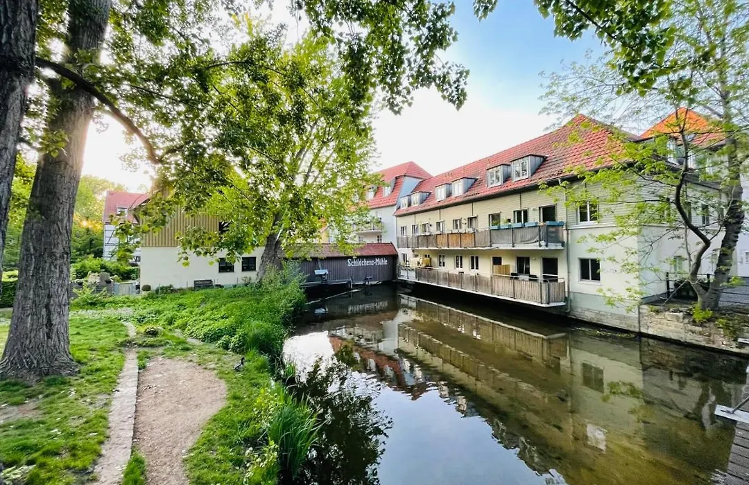 Ferienwohnung Blickfang - Modernes Apartment direkt in der Altstadt von Erfurt mit Balkon - beste Lage und Aussicht-1