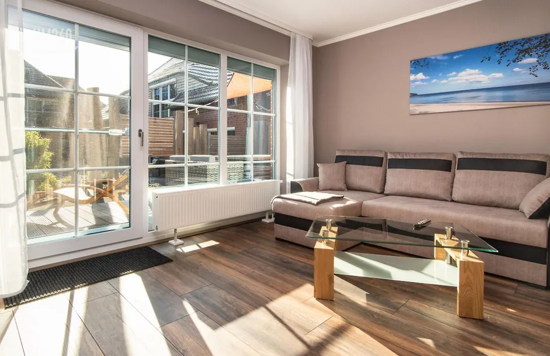 Ferienwohnanlage ODINs Blick - Wohnung 17 - direkt am Privatstrand, mit Sauna, Garten-1