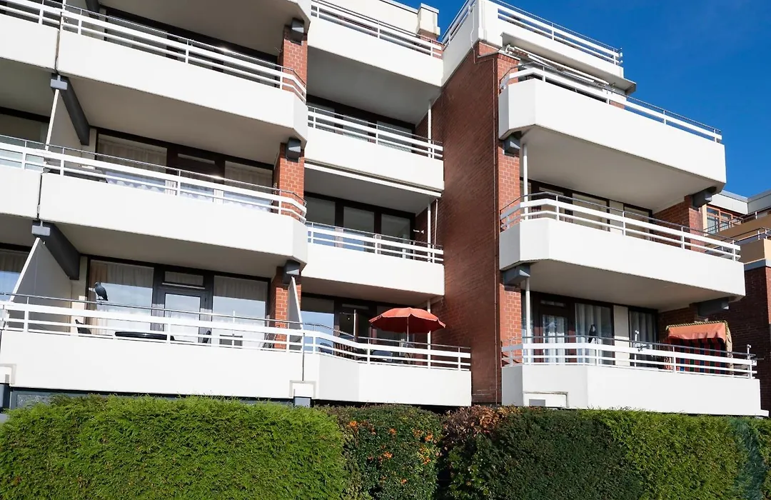Ferienwohnung Dünenblick mit Balkon im Haus Belvedere-1