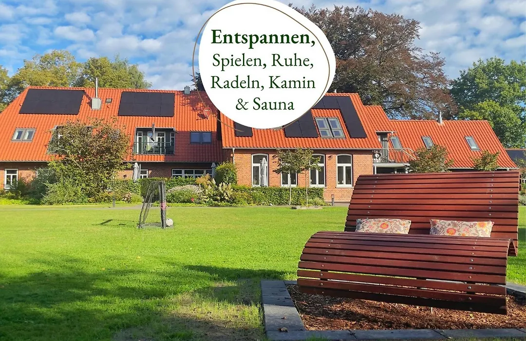 Meine Schule Sehlingen, Familien&Generations Landurlaub, Freunde&Team-Auszeit, Workation, Sauna, Ruhe&Erholung, Niedersachsen, Verden, Hamburg, Bremen, Lüneburger Heide, Heide Park 38 km , Serengeti Park 39 km, Weltvogelpark 22 km-1
