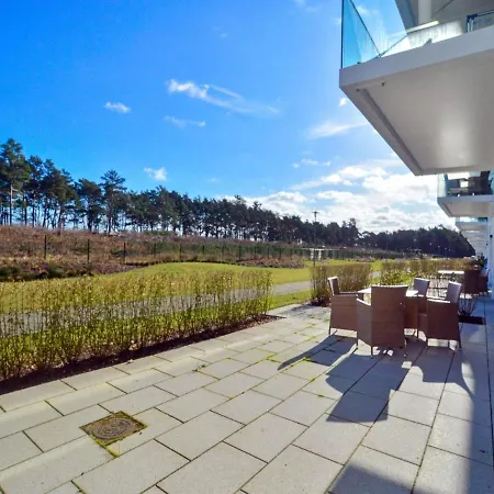 Dünenresidenz Prora - Ferienwohnung mit Meerblick und 1 Schlafzimmer und Terrasse NP-704-2