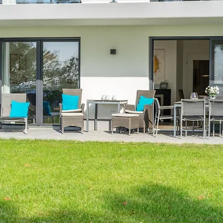 Terrassenwohnung Kranich - Oase am Haff-3