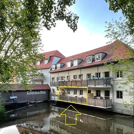 Ferienwohnung Blickfang - Modernes Apartment direkt in der Altstadt von Erfurt mit Balkon - beste Lage und Aussicht-2
