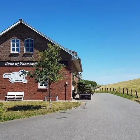 Ferienhaus Hemenswarft direkt an der Nordsee mit Meerblick-3