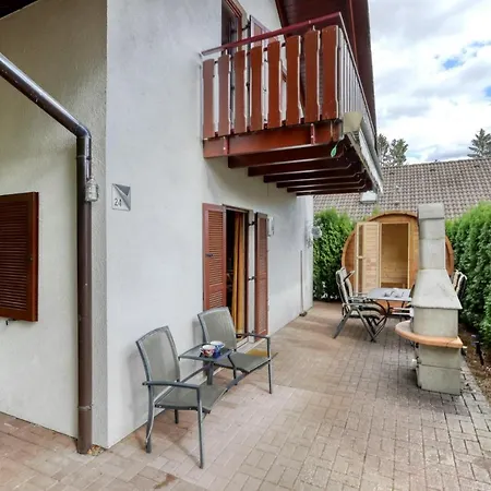 Seepark Kirchheim Ferienhaus bei Viola mit Sauna-3