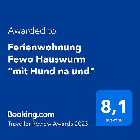 Ferienwohnung Fewo Hauswurm mit Hund na und-3