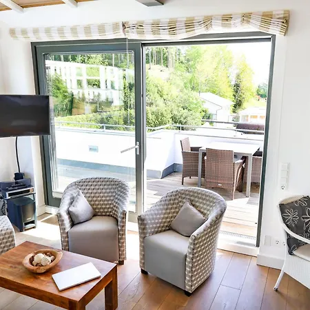 Villa Paula in Sellin - Penthouse mit Kamin und Dachterrasse-3