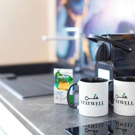 STAYWELL Zentral für 7 I Küche I Parkplatz I Netflix-3