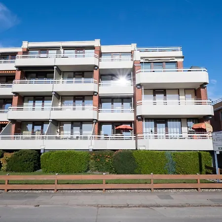 Ferienwohnung Dünenblick mit Balkon im Haus Belvedere-2