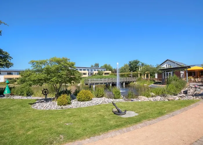 Familien Wellness Hotel Seeklause mit großem Abenteuerspielplatz Piraten-Insel-Usedom Trassenheide, Deutschland
