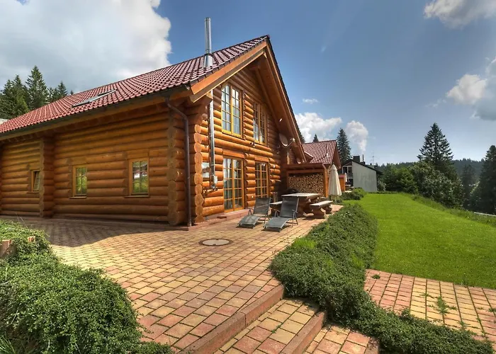 Luxus- Blockhaus Chalet Nr 2 Toplage Am Feldberg Mit Sauna