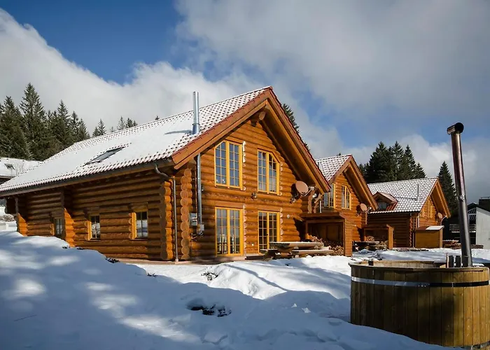 Luxus- Blockhaus Chalet Nr 1 Toplage Am Feldberg Mit Sauna