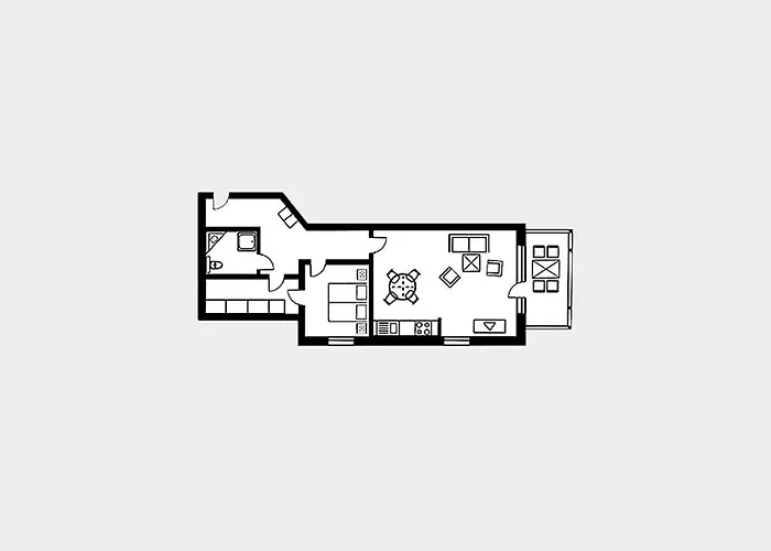 Strandvillen Binz - Ferienwohnung mit Meerblick, 1 Schlafzimmer und Balkon SV-752, Deutschland