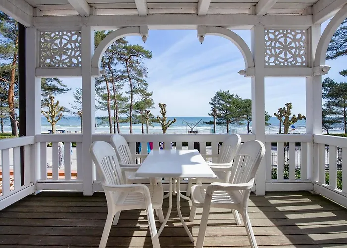 Strandvillen Binz - Ferienwohnung mit Meerblick, 1 Schlafzimmer und Balkon SV-752