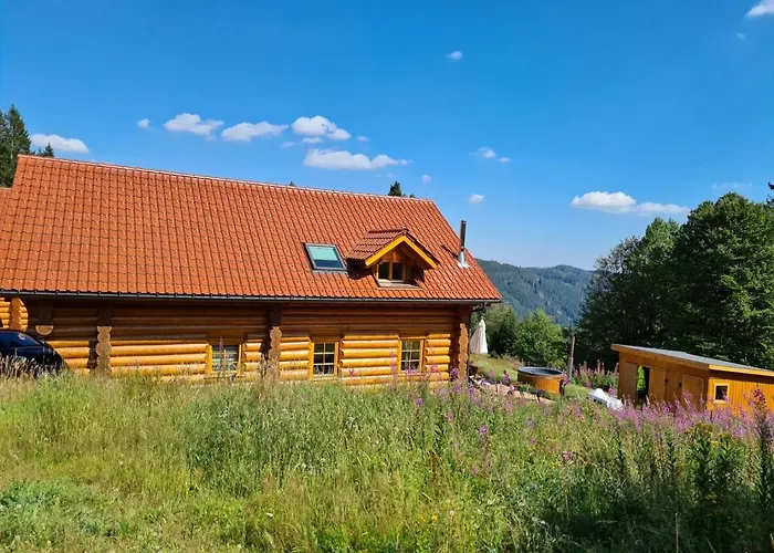 Luxus- Blockhaus Chalet Nr 2 Toplage Am Feldberg Mit Sauna