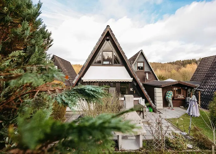 Gemütliches Nurdachhaus im Naturparadies mit Sauna - Erholung pur
