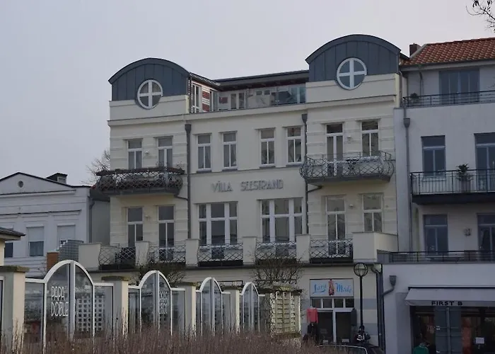 Seeblick Warnemünde - Fewo Mit Meerblick Und Balkon Direkt Am Strand Für 2-4 Pers