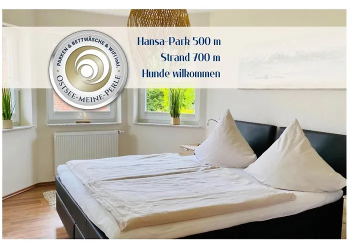 FeWo PANORAMADECK Familien-strandnah-Garten-Hunde-Sport-und Schwimmbadnah-HansaPark