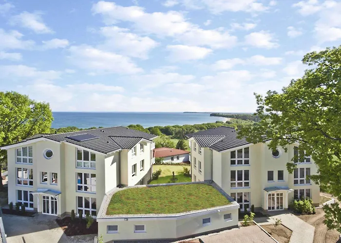 Meeresblick Residenzen FeWo 70 mit gratis Nutzung vom AHOI Erlebnisbad und Sauna in Sellin