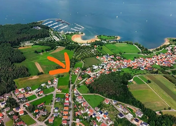Ferienwohnung Brombachsee Ankerplatz mit Sauna bei Juliane und Klaus