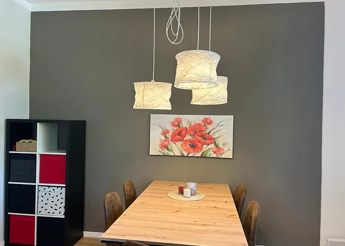 Schöne 3 Zimmer Wohnung mit großem Balkon bis 7 Personen
