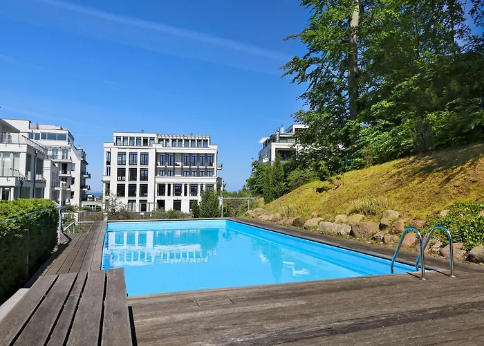 Paula In Sellin - Penthouse Mit Kamin Und Dachterrasse