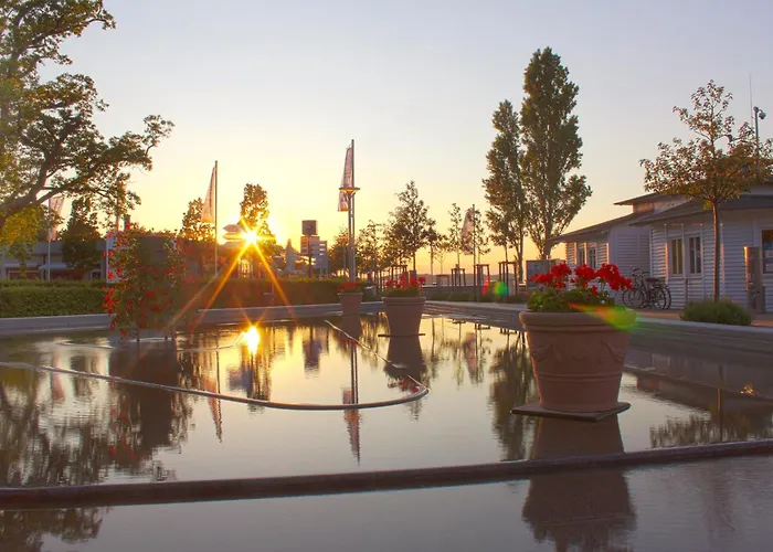 Ferienwohnung mit Terrasse, gratis Nutzung vom AHOI Erlebnisbad und Sauna in Sellin - Haus Nordstrand FeWo 28
