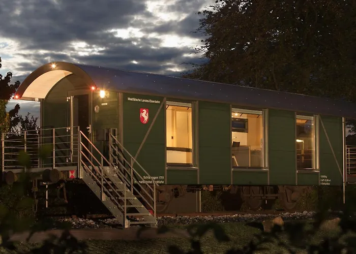 LokoMotel-Waggon, Luxus Appartment im Eisenbahnwaggon