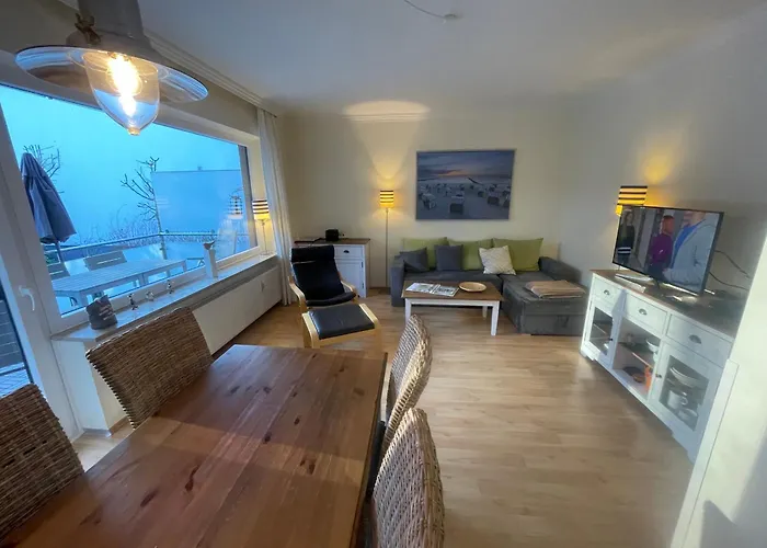 Zur Kleinen Insel TOP Lage 3 Min zum Strand, Blick in den Wald, perfekt für Paare und Familien mit Strandkorb -Hauptsaison- und Parkplatz