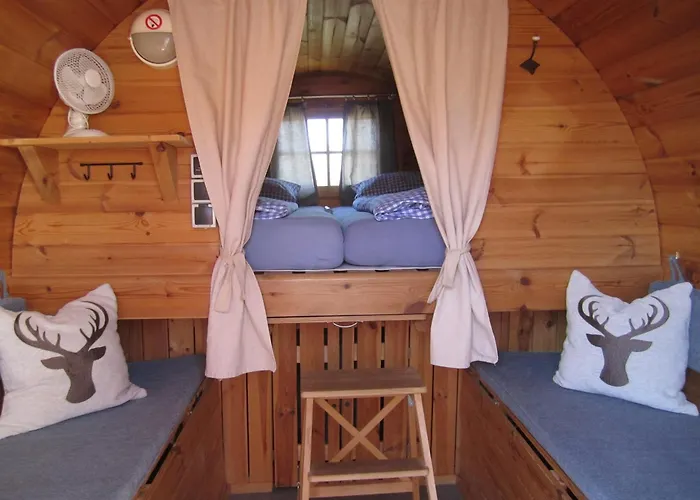 Schlaffass-Camping Gutshof Donauried