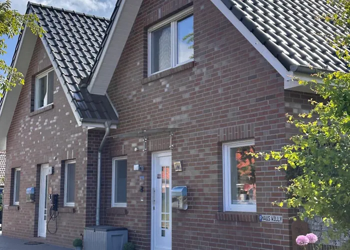 Feriendomizil Dornum Haus Willy mit Wintergarten und Wallbox