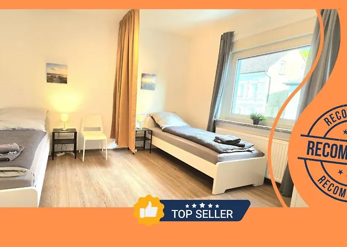Modern 4-Room Apartment With Balcony & Free Parking & Free Wi-Fi - Ka02