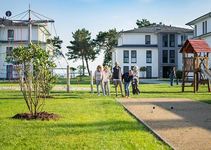 Terrassenwohnung Inselreich - Oase am Haff