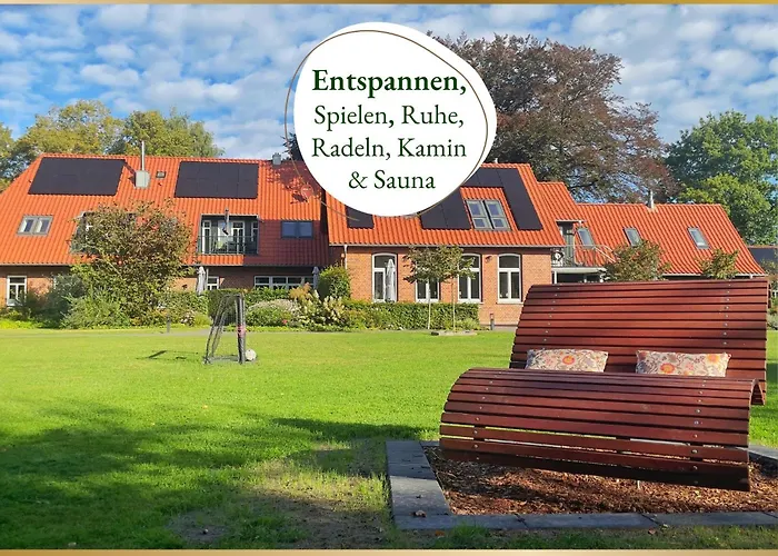 Meine Schule Sehlingen, Familien&Generations Landurlaub, Freunde&Team-Auszeit, Workation, Sauna, Ruhe&Erholung, Niedersachsen, Verden, Hamburg, Bremen, Lüneburger Heide, Heide Park 38 km , Serengeti Park 39 km, Weltvogelpark 22 km Kirchlinteln, Deuts