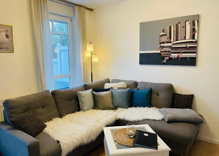 Parkresidenz Concordia Sellin Wohnung 12 mit Sauna und Terrasse