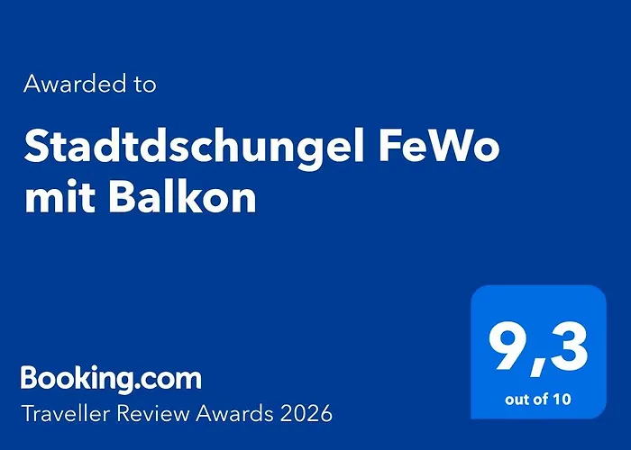 Stadtdschungel FeWo Mit Balkon