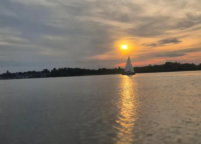 Ferienhaus Plau am See, direkt am Wasser