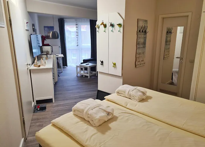 Strandburg Juist Apartment 208 - Schwimmbad und Sauna kostenfrei