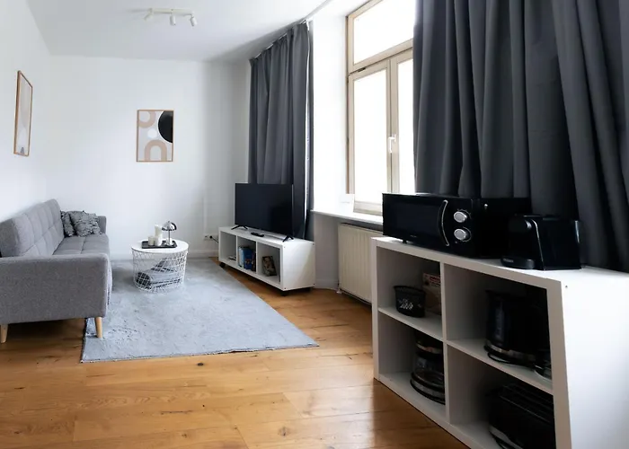 Lu16 One Bamberg - Modern, Zentral, Haustierfreundlich mit Küche - BeMa Apartments