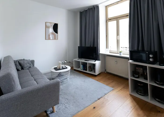 Lu16 One Bamberg - Modern, Zentral, Haustierfreundlich mit Küche - BeMa Apartments