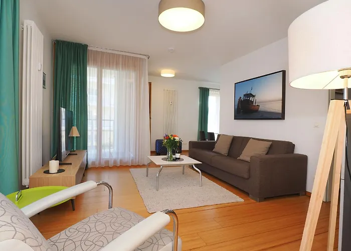 Kaiservillen Heringsdorf - Ferienwohnung Mit 1 Schlafzimmer Und Balkon D112