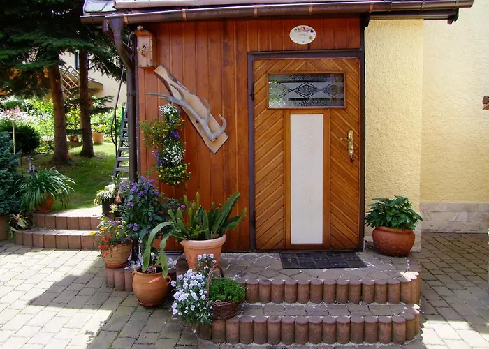 Ferienhaus Erzgebirge An der Trebe mit Kamin und Sauna